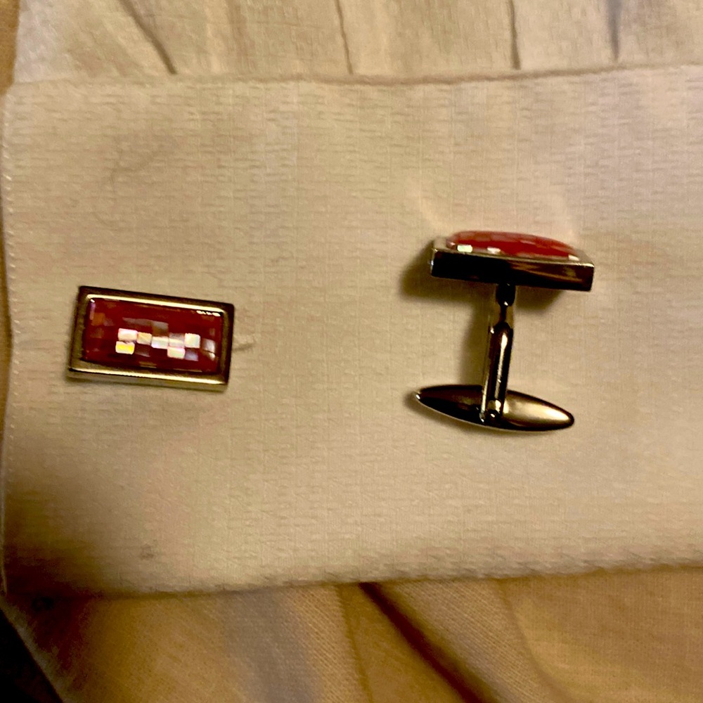 Elegant cuff links from Europe